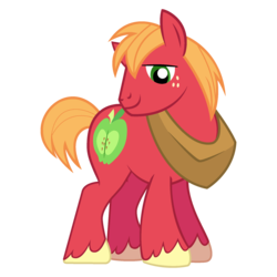 Size: 2000x2000 | Tagged: safe, artist:redink853, big macintosh, earth pony, pony, g4, male, simple background, solo, stallion, transparent background, vector