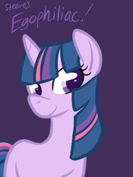 Size: 355x473 | Tagged: dead source, safe, artist:steeve, twilight sparkle, g4, egophiliac-ish, style emulation