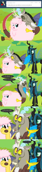 Size: 650x2623 | Tagged: safe, artist:mixermike622, discord, queen chrysalis, oc, oc:fluffle puff, tumblr:ask fluffle puff, g4, ask, comic, fluffy, tumblr