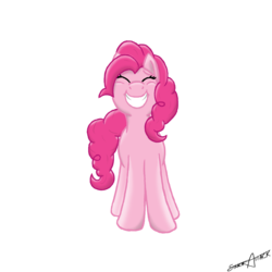 Size: 2000x2000 | Tagged: safe, artist:strachattack, pinkie pie, earth pony, pony, g4, female, solo