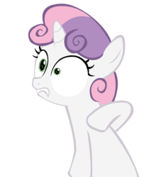 Size: 1424x1671 | Tagged: safe, artist:skitt-less, sweetie belle, g4, simple background, transparent background, vector