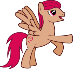 Size: 6784x6352 | Tagged: safe, artist:mawscm, oc, oc only, pegasus, pony, absurd resolution, debian, linux, male, open mouth, os pony, pegasus oc, ponified, simple background, stallion, transparent background, vector