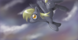Size: 1600x818 | Tagged: safe, artist:idontknow350, derpy hooves, pegasus, pony, g4, female, mare