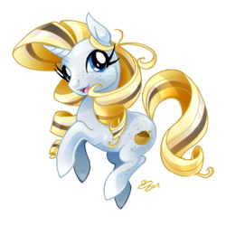 Size: 800x800 | Tagged: safe, artist:blackheartspiral, oc, oc only, oc:buttercream, pony, solo