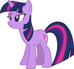 Size: 6904x6466 | Tagged: safe, artist:vector-brony, twilight sparkle, pony, unicorn, g4, absurd resolution, female, mare, simple background, solo, transparent background, unicorn twilight, vector