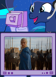 Size: 563x769 | Tagged: safe, princess luna, gamer luna, g4, exploitable meme, game of thrones, tv meme