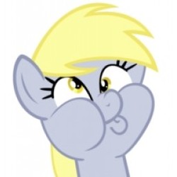 Size: 256x256 | Tagged: safe, derpy hooves, pegasus, pony, g4, female, mare, puffy cheeks