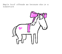 Size: 662x577 | Tagged: safe, offensive ponies, homestuck, maplehoof