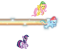 Size: 198x161 | Tagged: safe, artist:icelucario64, fluttershy, twilight sparkle, g4, crossover, hat, nintendo, parody, super mario bros.