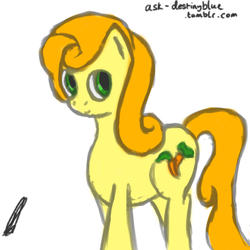 Size: 500x500 | Tagged: safe, artist:destinyblue, carrot top, golden harvest, g4