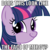 Size: 600x600 | Tagged: safe, twilight sparkle, g4, image macro, simple background, transparent background, twiface, vector