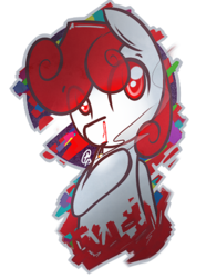 Size: 410x550 | Tagged: safe, artist:ppdraw, sweetie belle, g4, nosebleed