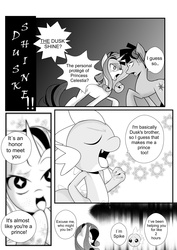 Size: 2203x3115 | Tagged: safe, artist:0ryomamikado0, rarity, spike, twilight sparkle, comic:the unexpected love life of dusk shine, g4, comic, crying, dusk shine, manga, rule 63