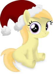 Size: 2000x2770 | Tagged: safe, artist:lumorn, noi, earth pony, pony, g4, female, hat, santa hat, solo