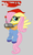 Size: 432x720 | Tagged: safe, artist:death-driver-5000, fluttershy, g4, glasses, penelope, sly cooper