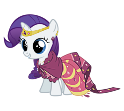 Size: 944x846 | Tagged: safe, artist:rarity6195, rarity, pony, unicorn, g4, clothes, cute, dress, female, filly, filly rarity, gala dress, jewelry, raribetes, rarity being rarity, simple background, solo, sweet dreams fuel, tiara, transparent background, younger
