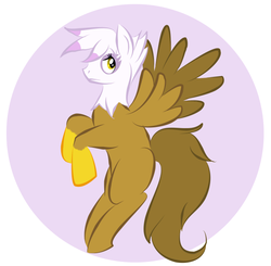 Size: 657x643 | Tagged: safe, artist:half-pint-hero, gilda, g4, ponified, pony gilda, species swap