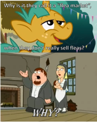 Size: 1507x1961 | Tagged: safe, edit, edited screencap, screencap, snails, pony, g4, family guy, male, peter griffin, philosopony, question, text, thomas griffin
