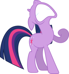 Size: 4654x4997 | Tagged: safe, artist:kramze, twilight sparkle, pony, unicorn, g4, magic duel, absurd resolution, female, reaction image, simple background, solo, transparent background, unicorn twilight, vector