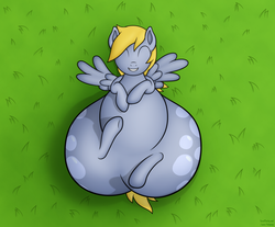 Size: 2300x1900 | Tagged: source needed, useless source url, safe, artist:jesseorange, derpy hooves, pegasus, pony, g4, aderpose, bubble butt, butt, fat, female, impossibly large butt, impossibly large hips, mare, plot, what is going on with these hips