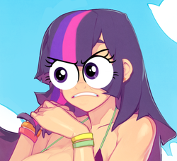 Size: 514x468 | Tagged: safe, artist:doxy, edit, twilight sparkle, human, g4, humanized, light skin, solo, special eyes