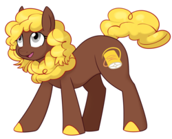 Size: 1000x806 | Tagged: safe, artist:redintravenous, oc, oc only, oc:kaybee, earth pony, female, fluffy, mane, mare