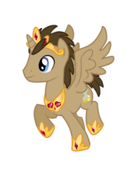 Size: 2400x3200 | Tagged: safe, artist:germandark, doctor whooves, time turner, alicorn, pony, g4, alicornified, male princess, race swap, simple background, transparent background, whoovesicorn
