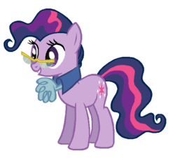 Size: 579x520 | Tagged: safe, artist:durpy, color edit, mayor mare, twilight sparkle, pony, g4, female, recolor, solo