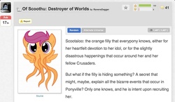 Size: 961x556 | Tagged: safe, scootaloo, fanfic:of scoothu destroyer of worlds, g4, cthulhu, fanfic, fimfiction, text