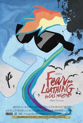 Size: 3000x4466 | Tagged: safe, artist:utterlyludicrous, rainbow dash, g4, fear and loathing in las vegas, movie poster, parody, solo