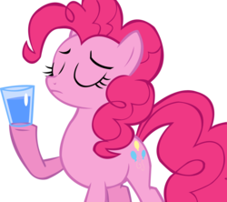 Size: 1013x900 | Tagged: safe, pinkie pie, g4, eyes closed, water