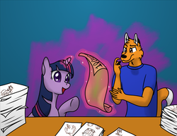 Size: 1280x989 | Tagged: safe, artist:thatasianmike, twilight sparkle, oc, anthro, g4, furry, non-mlp oc