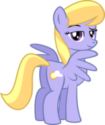 Size: 818x976 | Tagged: safe, artist:ulyssesgrant, cloud kicker, pegasus, pony, g4, butt, cloud booty, cute, plot, simple background, solo, transparent background, vector