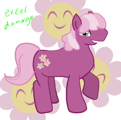 Size: 500x496 | Tagged: safe, artist:exceldamage, cheerilee, earth pony, pony, g4, 30 minute art challenge, jubilance, male, rule 63, stallion