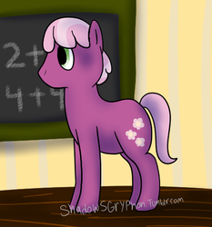 Size: 450x483 | Tagged: safe, artist:shadowsgryphon, cheerilee, earth pony, pony, g4, 30 minute art challenge, jubilance, male, rule 63, stallion