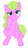 Size: 720x1280 | Tagged: safe, daisy, flower wishes, earth pony, pony, g4, magical mystery cure, my little pony: friendship is magic, bored, female, mare, simple background, sitting, solo, transparent background