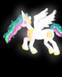 Size: 554x684 | Tagged: safe, artist:ruezero, princess celestia, pony, g4, female, solo