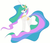 Size: 1062x916 | Tagged: safe, artist:calorie, princess celestia, pony, g4, female, solo