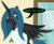 Size: 2664x2173 | Tagged: safe, artist:dazed-and-wandering, queen chrysalis, alicorn, pony, g4, asylum, ponified, solo