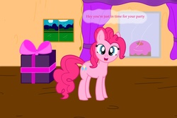 Size: 1500x1000 | Tagged: safe, pinkie pie, g4, party, smiling