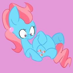 Size: 700x700 | Tagged: safe, artist:pony pudge, cup cake, earth pony, pony, g4, belly, cute, cute cake, female, mare, pregnant, pregnant cup cake, solo