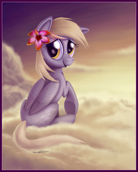 Size: 644x800 | Tagged: safe, artist:julianwilbury, derpy hooves, pegasus, pony, g4, female, mare, solo, underp