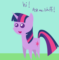 Size: 1280x1286 | Tagged: safe, twilight sparkle, ask mini twilight, g4, ask, pointy ponies