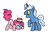 Size: 536x367 | Tagged: safe, artist:graciegirl328, pinkie pie, pokey pierce, g4, female, male, ship:pokeypie, shipping, straight