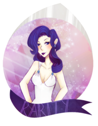 Size: 597x771 | Tagged: safe, artist:elleshe, rarity, human, g4, female, humanized, solo