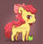 Size: 532x550 | Tagged: safe, artist:hirukio, apple bloom, earth pony, pony, g4, female, solo