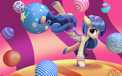Size: 3840x2400 | Tagged: safe, artist:roadsleadme, oc, oc only, earth pony, pony, ball, female, mare, vector