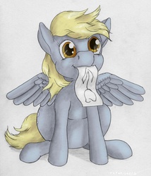 Size: 1200x1399 | Tagged: safe, artist:ratwhiskers, derpy hooves, pegasus, pony, g4, female, mare, solo