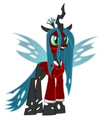 Size: 448x531 | Tagged: safe, queen chrysalis, changeling, g4, crossover, ms paint, red spy, spy, spy (tf2), team fortress 2