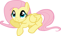 Size: 3800x2282 | Tagged: safe, fluttershy, pegasus, pony, g4, female, mare, simple background, solo, transparent background